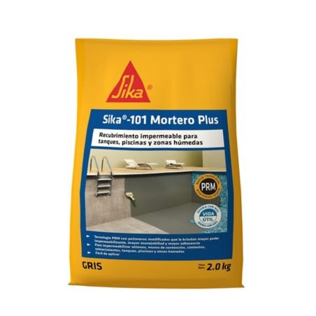 SIKA 101 MORTERO PLUS GRIS X 2 KG