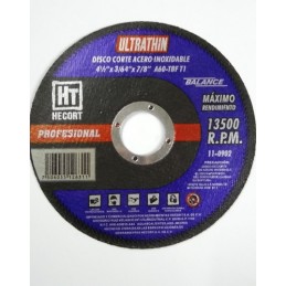 DISCO CORTE METAL 4 1/2" ULTRATHIN